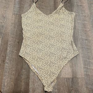Animal Print Bodysuit